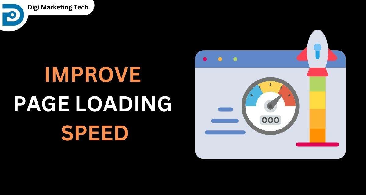 improve page loading speed