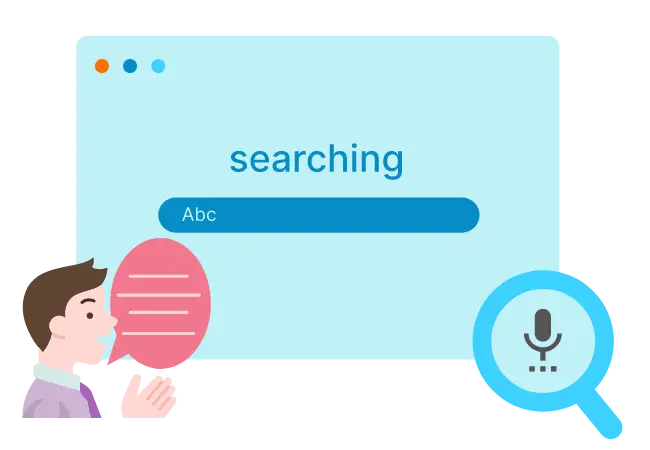 Voice search in Google SEO